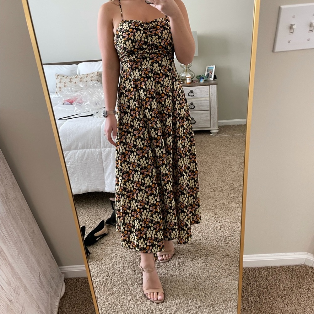 Floral maxi dress